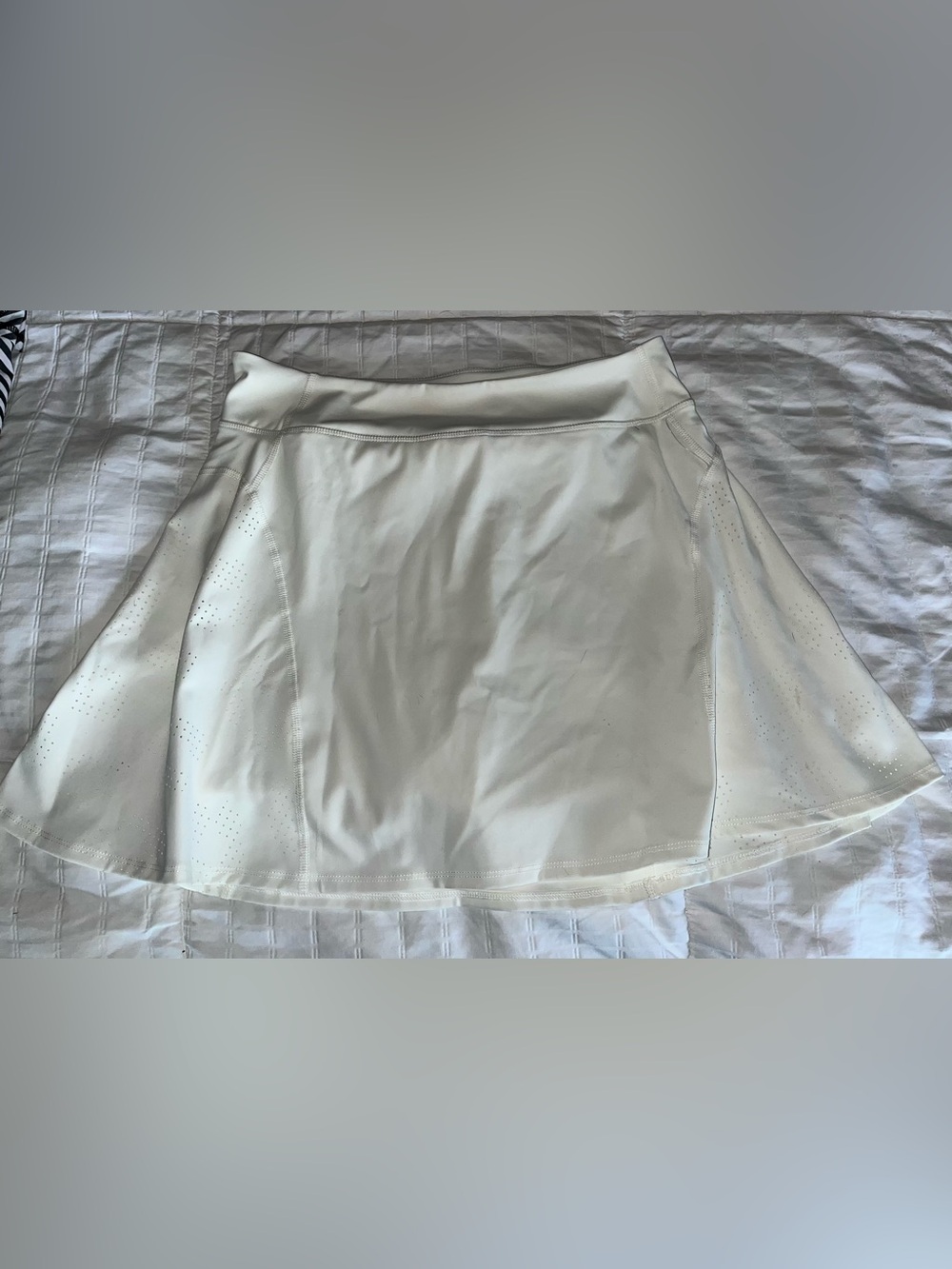 Sincerely Jules Cream Flared Skirt